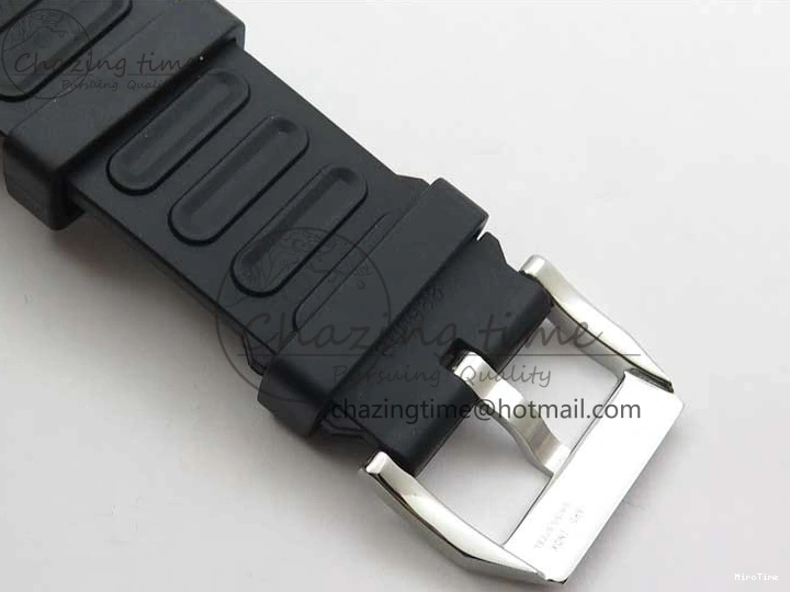 MIROTIME 0111 Aquatimer Chrono IW376803 V6F 1:1 Best Edition Blue Dial on Ruber Strap A Neat 7083